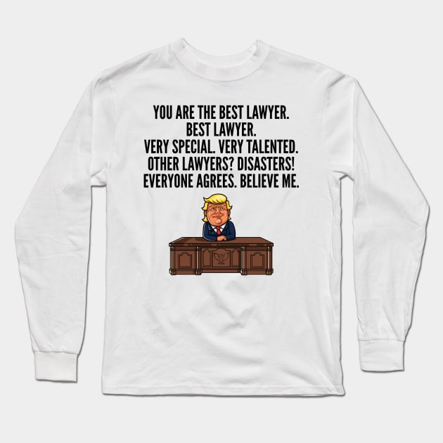 great lawyer trump Long Sleeve T-Shirt by IndigoPine